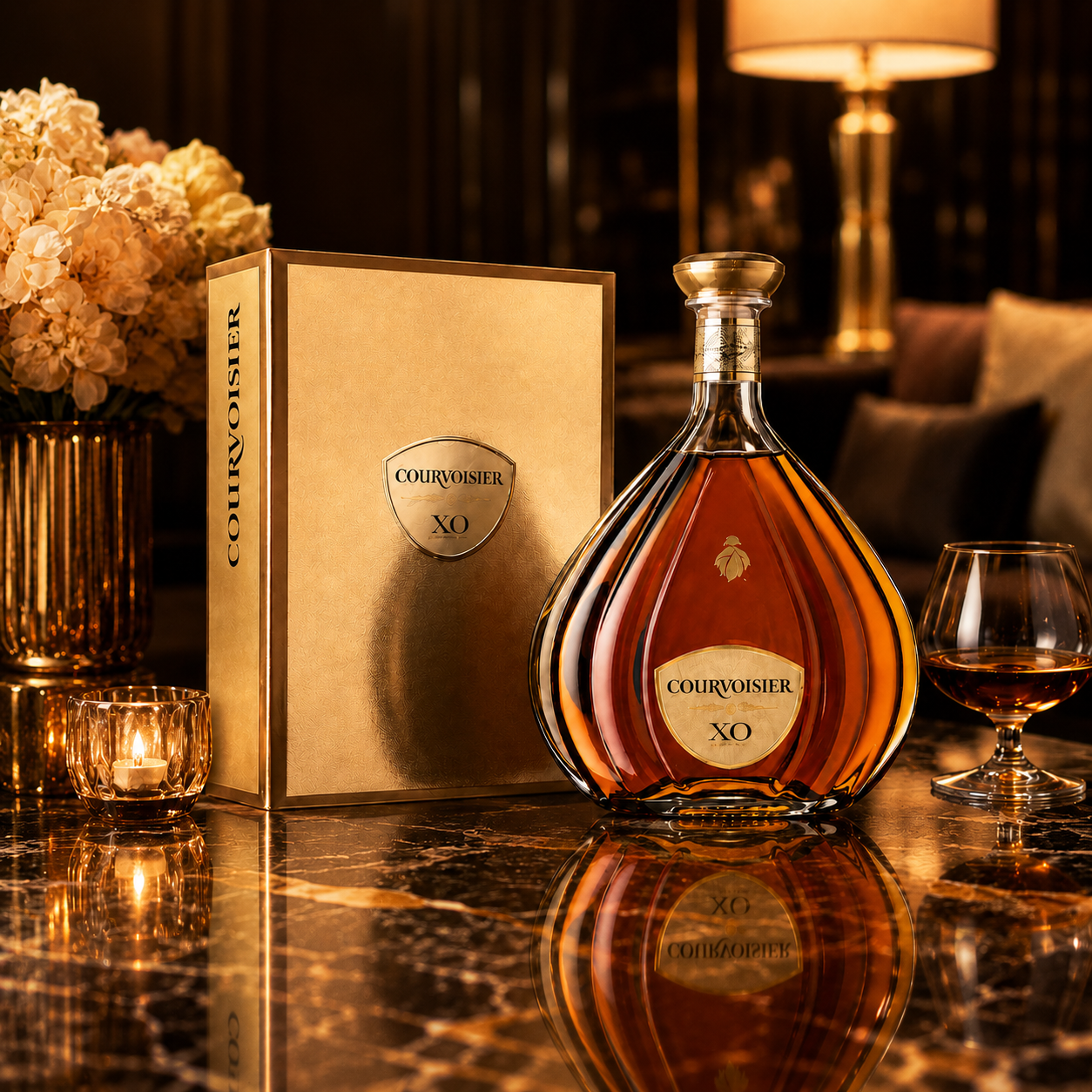 COURVOISIER拿破崙 XO 葡萄干邑白蘭地盒裝 0.7L NV 法國干邑 - Image 3